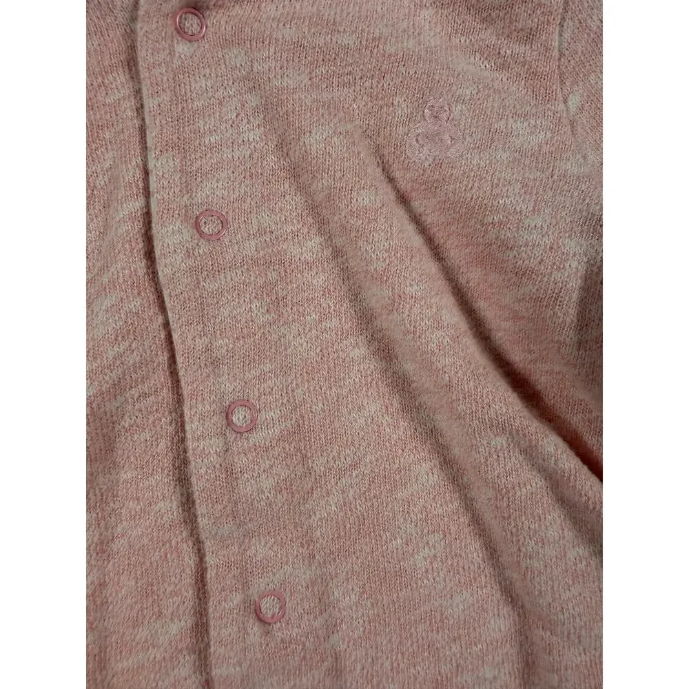 Baby Gap Reversible Bear Hoodie Pink 12-18 months
